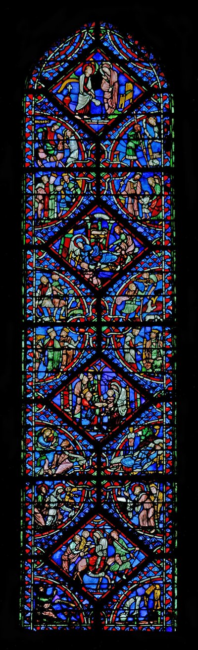 Fenêtre typologique : la Naissance du Christ - French School