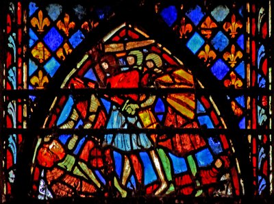 Victoire des Israélites sur les Madianites - French School