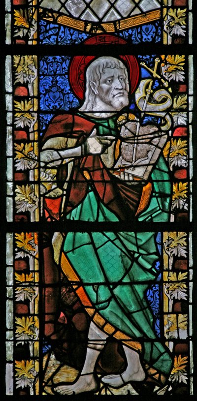 Fenêtre w47 représentant Saint Jean-Baptiste - French School