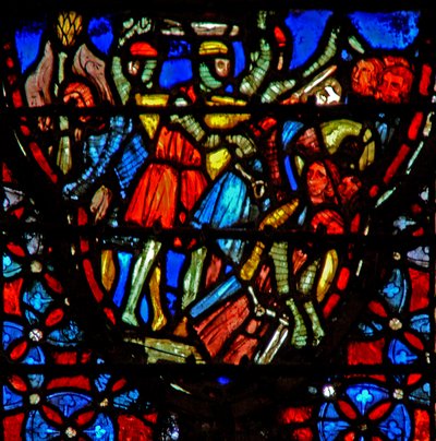 Josué et les Gabaonites confrontent cinq rois Amorites - French School