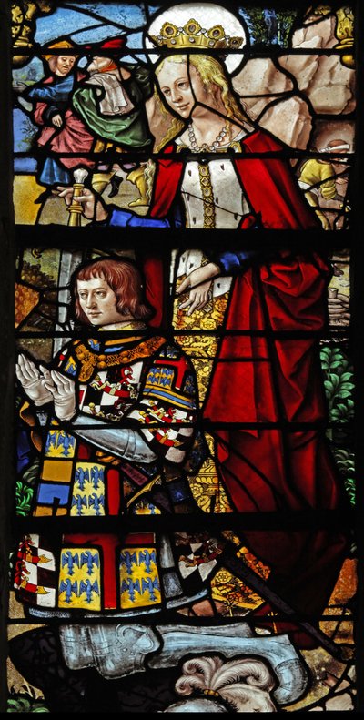 Fenêtre w4 représentant Sainte Françoise d