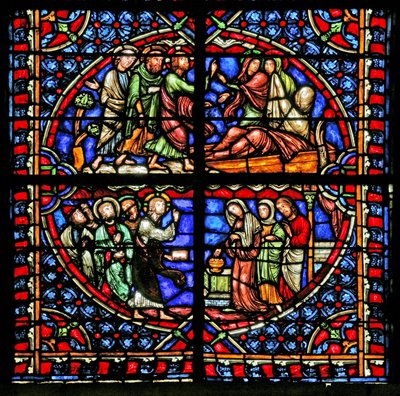 Détail de fond et bordure - French School