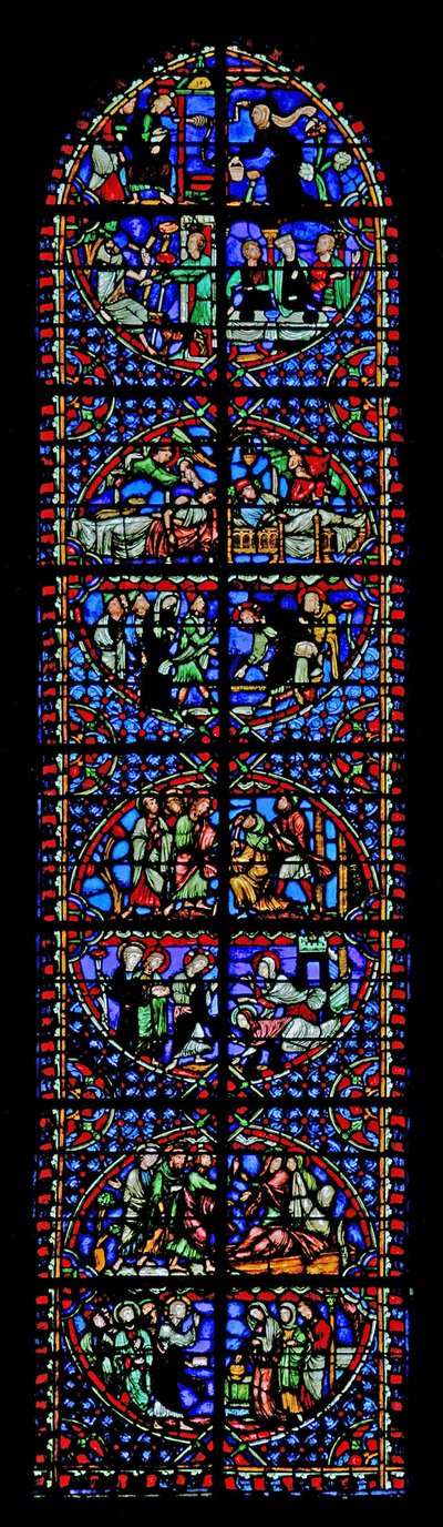 Scènes de la vie du Christ - French School