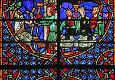 Parabole du riche et de Lazare - French School
