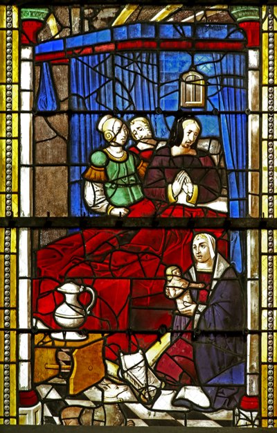 Naissance de Saint Jean-Baptiste - French School