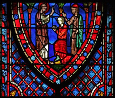 Saint Jean avec Aristodème - French School