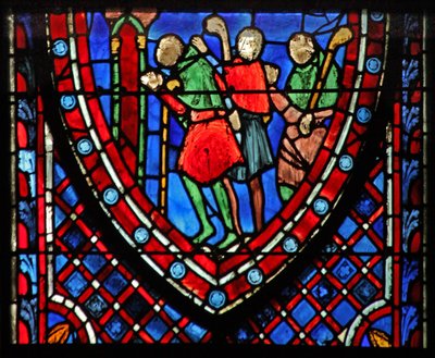 Les bergers approchent de la Nativité - French School