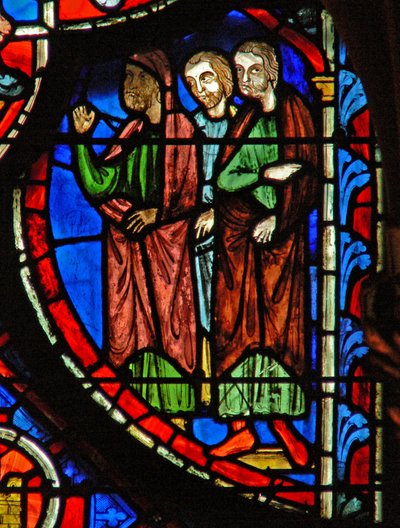 Regardant Judas recevoir l