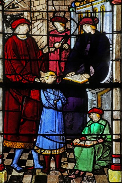 Vie de Saint Augustin : conduit à l