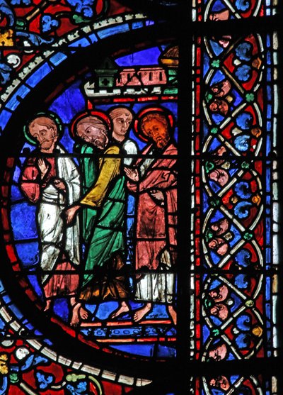 Témoins aux funérailles de la Vierge - French School