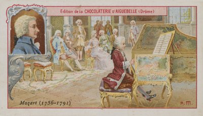Wolfgang Amadeus Mozart, compositeur autrichien - French School