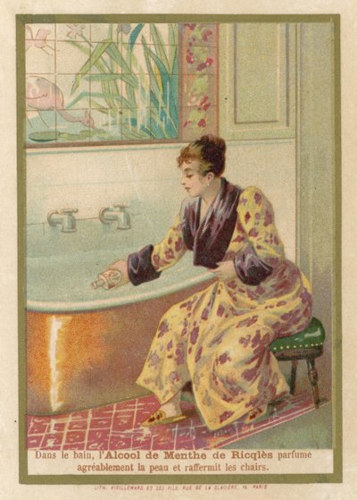 Femme utilisant l
