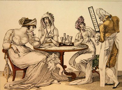 Femmes dans un salon de crème glacée, planche 4 de 