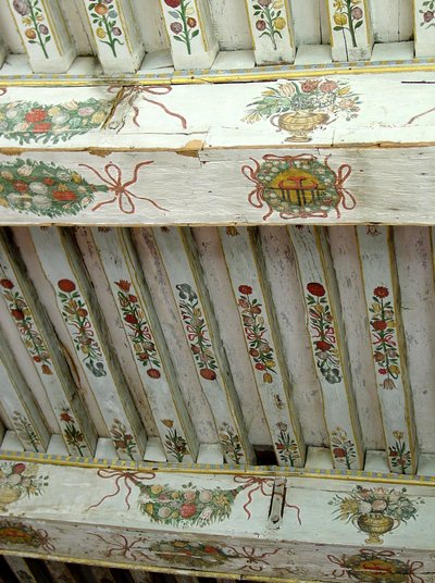 Poutres en bois, Château d