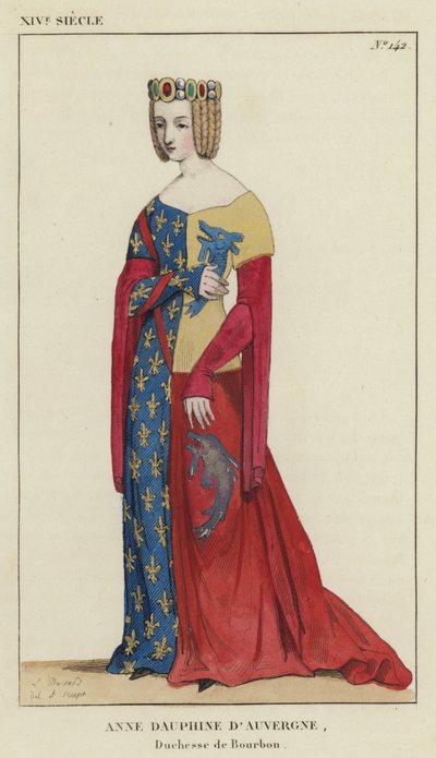 XIVe siècle, Anne Dauphine d