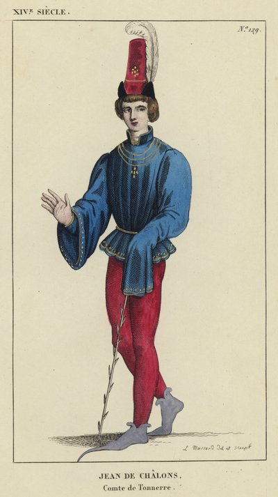 XIVe siècle, Jean de Chalons, Comte de Tonnerre - French School