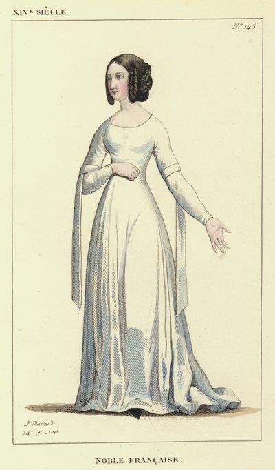XIVe Siècle, Noble Française - French School
