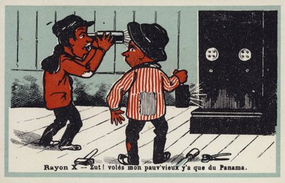Rayons X - cambrioleurs frustrés - French School