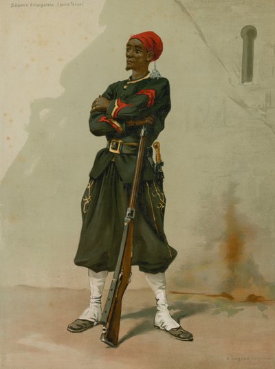 Zouave Sénégalais, petite Tenue - French School