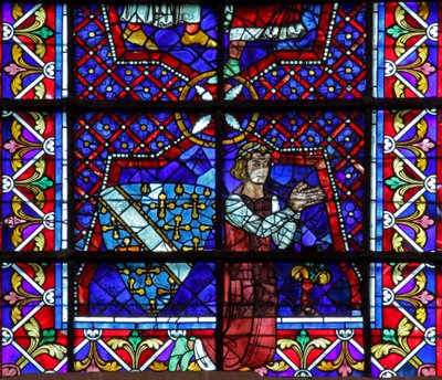 donateur - Thibault VI, Comte de Chartres - French School