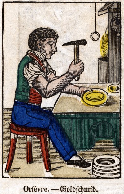 Or; Série sur les métiers, image d