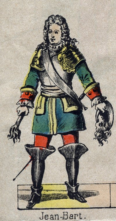 Portrait de Jean Bart (1650-1702), marin français, corsaire. Image d