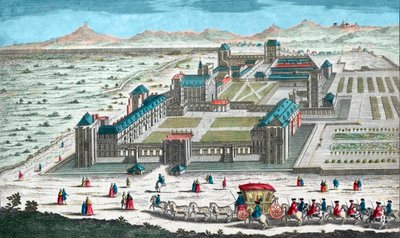 Vue du Château de Vincennes - Château de Vincennes près de Paris, en vue d