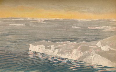 Soirée parmi les glaces dérivantes, 22 septembre 1893, 1897 - Fridtjof Nansen