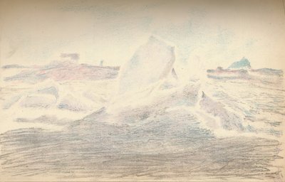 Glace près du Fram, 4 juillet 1894, 1897 - Fridtjof Nansen