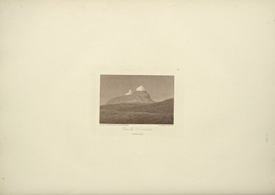 Vue de Corazon, dessiné par Gmelin, gravé par Arnold, illustration de 