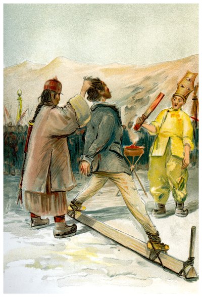 La torture au fer chaud, 1898 - Friedrich Arnold Brockhaus
