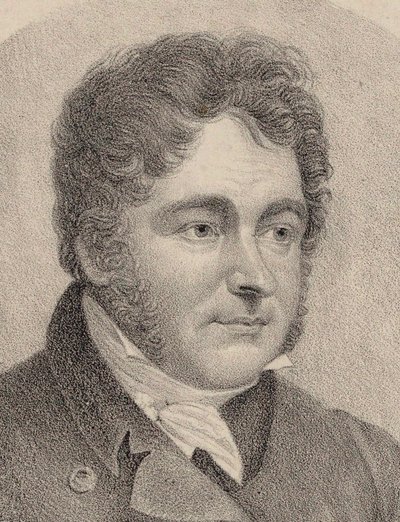 Portrait du compositeur Johann Bernhard Logier 1777-1846 - Friedrich August Fricke
