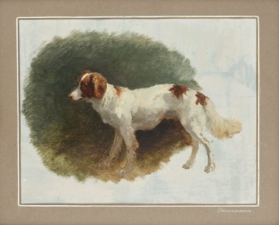 Chien de chasse - Friedrich August Mathias Gauermann
