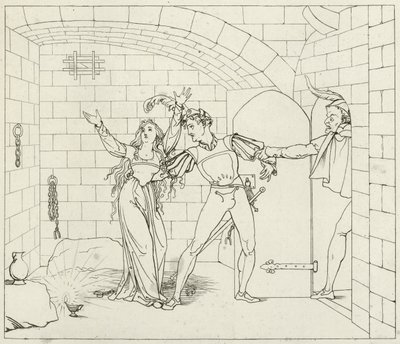 Illustration pour le Faust de Goethe - Friedrich August Moritz Retzsch