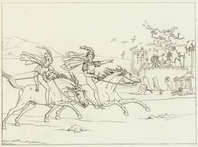 Illustration pour le Faust de Goethe - Friedrich August Moritz Retzsch