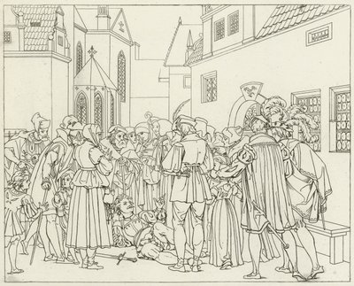 Illustration pour le Faust de Goethe - Friedrich August Moritz Retzsch