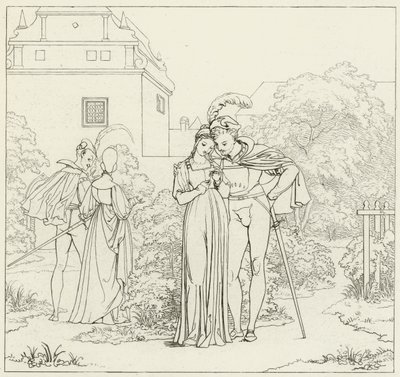 Illustration pour le Faust de Goethe - Friedrich August Moritz Retzsch