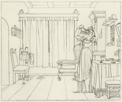Illustration pour le Faust de Goethe - Friedrich August Moritz Retzsch