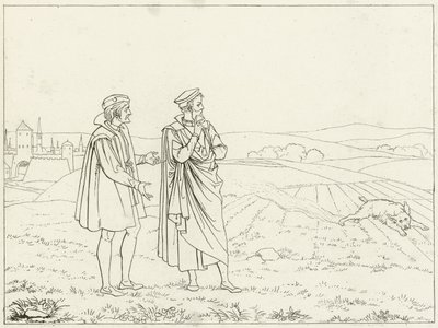 Illustration pour le Faust de Goethe - Friedrich August Moritz Retzsch