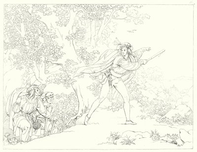 Illustration pour Le Chant de la Cloche de Schiller - Friedrich August Moritz Retzsch
