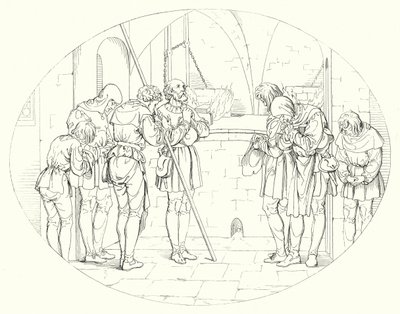 Illustration pour le Lied von der Glocke de Schiller, ou Le Chant de la Cloche - Friedrich August Moritz Retzsch
