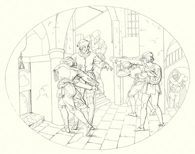 Illustration pour Lied von der Glocke de Schiller - Friedrich August Moritz Retzsch