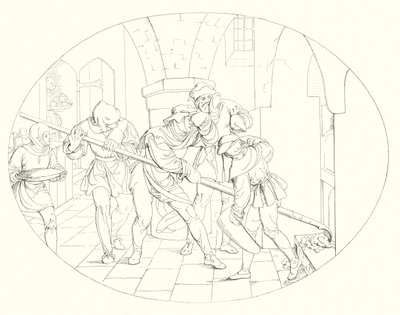 Illustration pour le Lied von der Glocke de Schiller, ou Le Chant de la Cloche (gravure) - Friedrich August Moritz Retzsch