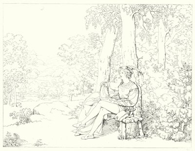 Illustration pour le Lied von der Glocke de Schiller, ou Le Chant de la Cloche (gravure) - Friedrich August Moritz Retzsch