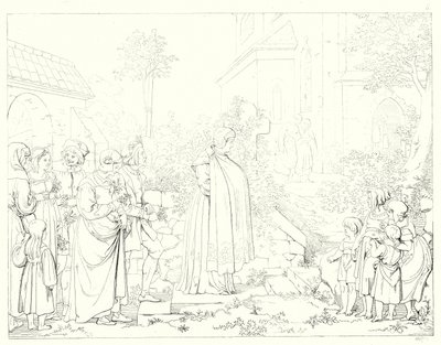 Illustration pour Le Chant de la Cloche de Schiller - Friedrich August Moritz Retzsch