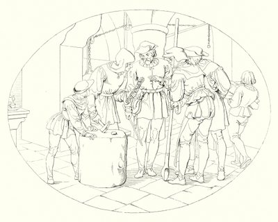 Illustration pour Le Chant de la Cloche de Schiller - Friedrich August Moritz Retzsch