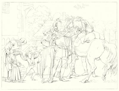 Illustration pour Le Chant de la Cloche de Schiller - Friedrich August Moritz Retzsch