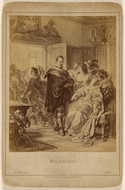 Wallenstein [tableau de C. Jaeger, Nurnberg, 1867] - Friedrich Bruckmann