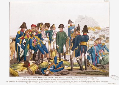 La Mort du Maréchal Duroc à la bataille de Bautzen, 22 mai 1813 - Friedrich Campe