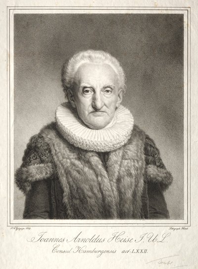 Johann Arnold Heise, 1819 - Friedrich Carl Groger